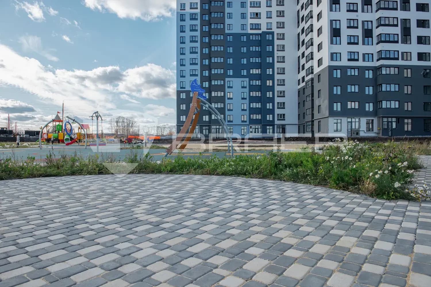 Тротуарная плитка Классико, Серый, 60 мм, фото 5